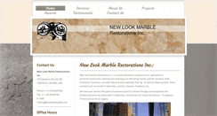 Desktop Screenshot of newlookmarble.com