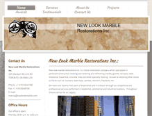Tablet Screenshot of newlookmarble.com